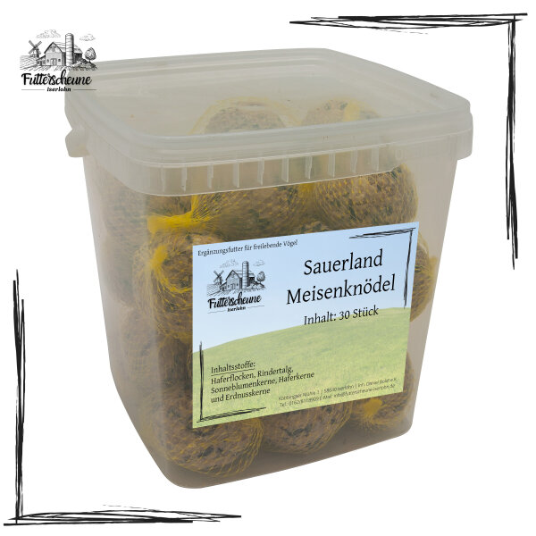 Insektenknödel 35er Eimer mit Netz